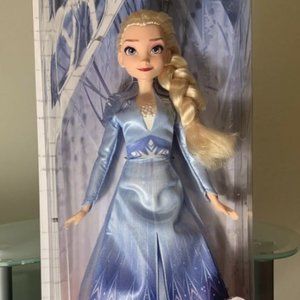 Disney Frozen 2 Elsa Fashion Doll With Blue Ombre